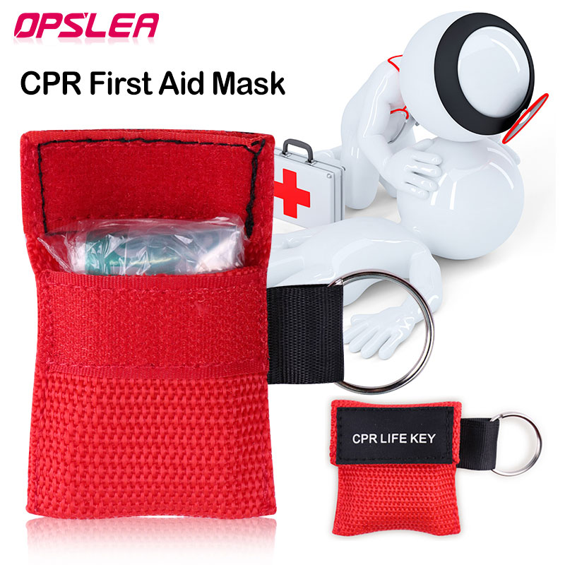 Health Wellness Items - 50 adet CPR resüsitatör maskesi taşınabilir