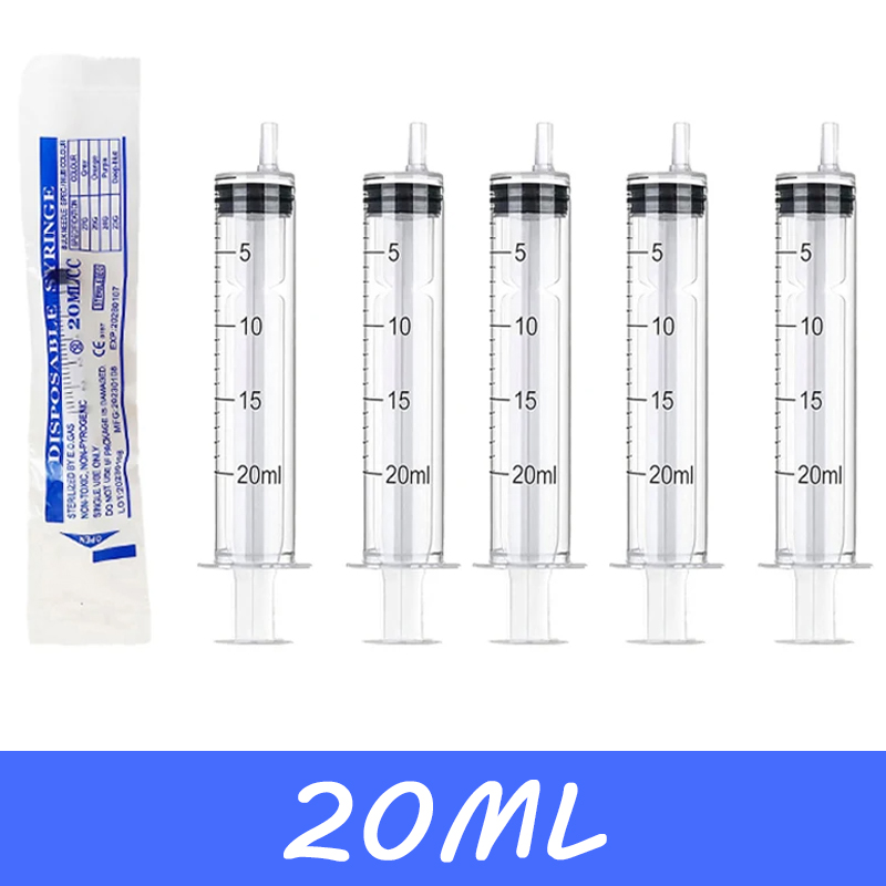 Health Wellness Items - Ayrı Ayrı Paketlenmiş İğnesiz 20ml Plastik