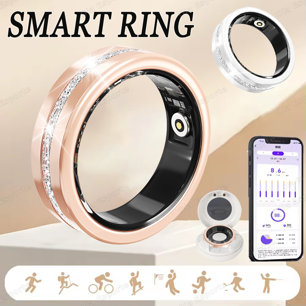 Blood Oxygen Monitor - 2026 Yeni Akıllı Yüzük Bayan Kalp