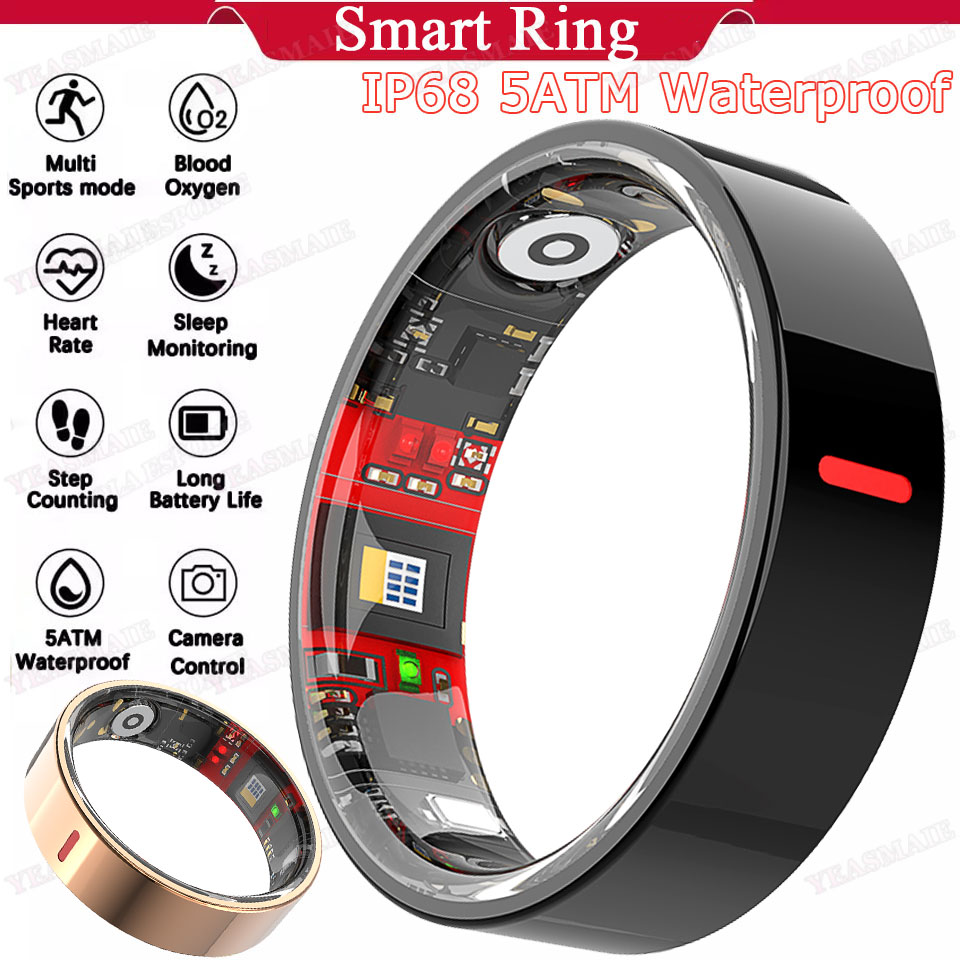 Blood Oxygen Monitor - 2026 Açık Hava Sporları Akıllı Yüzük