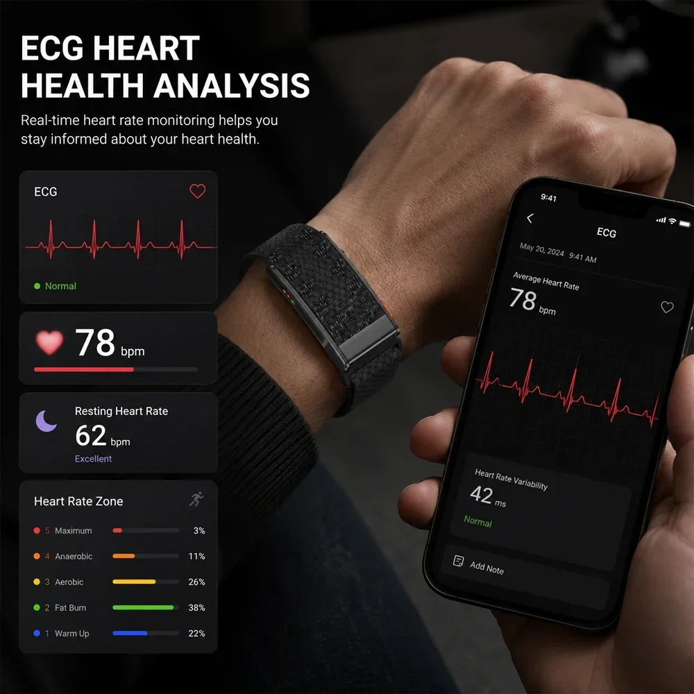 Yeni Gelen Ekranlıksız Akıllı  - Health Wellness Activities incelemesi ve fiyatı